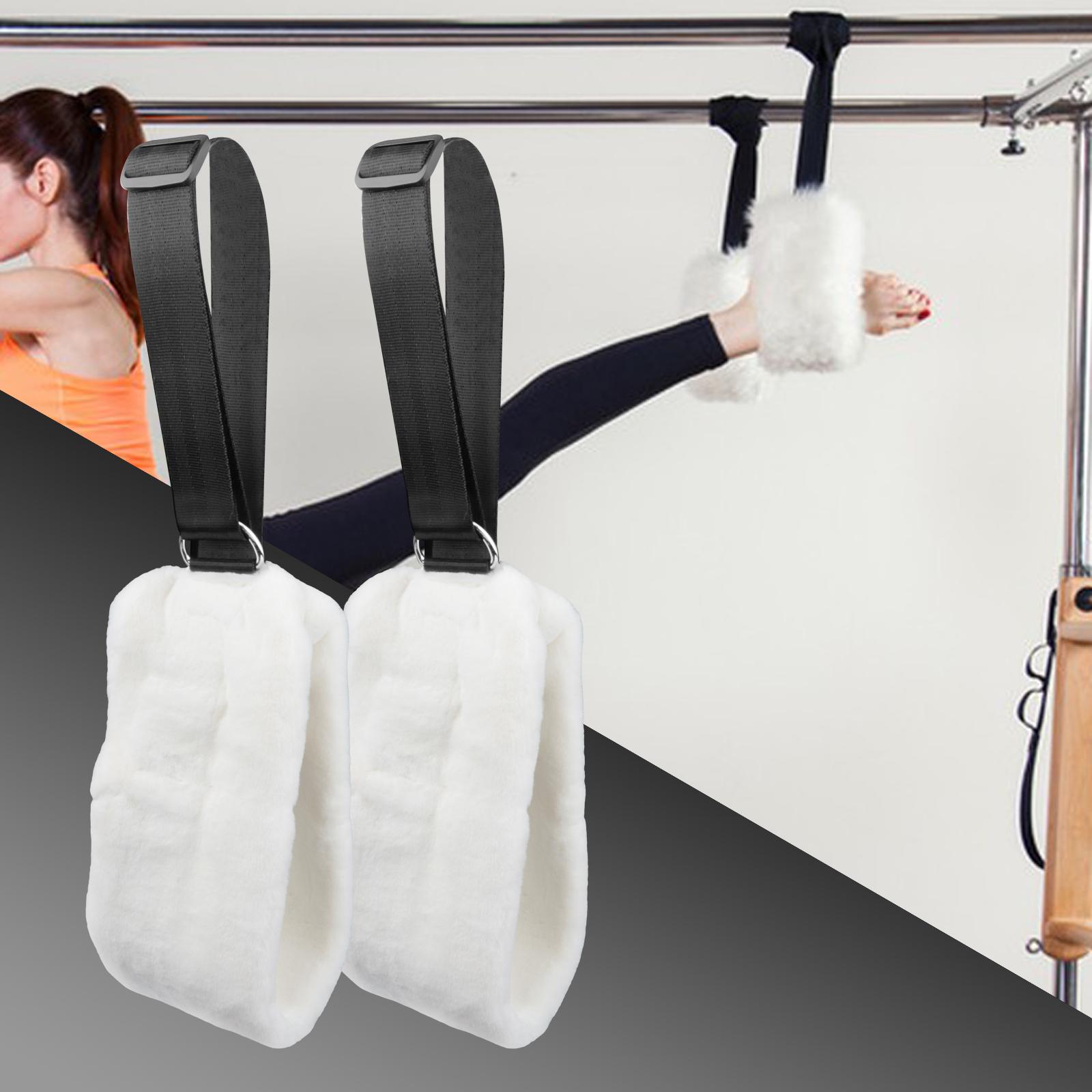 Pilates Yoga Studio - 2 Pieces Pilates Reformer Straps Flexible