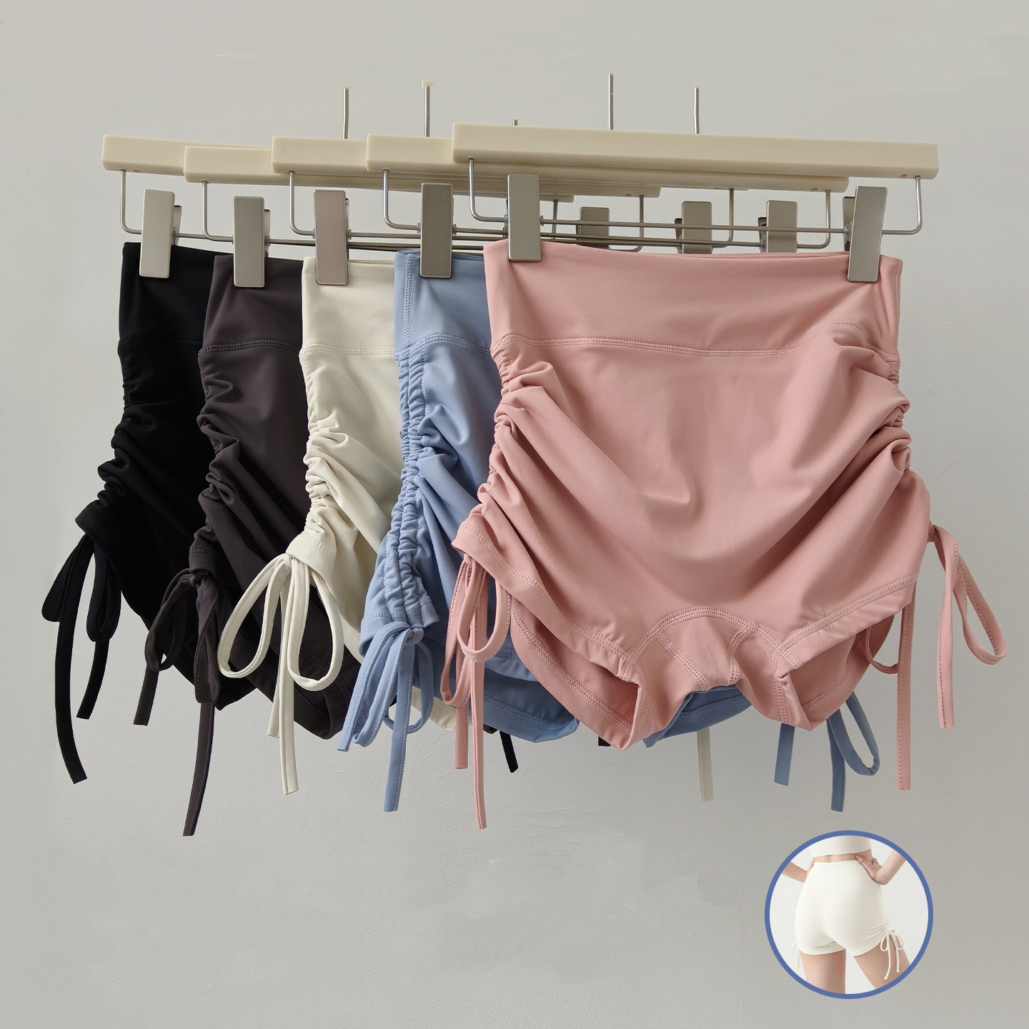 Pilates Yoga Hot - High-Waisted Yoga Shorts for Women Tummy-Tightening