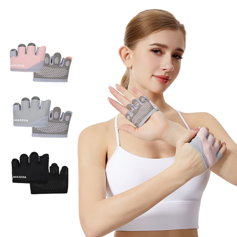 Pair of Fitness Fingerless Glo - Pilates Is Yoga recension och pris