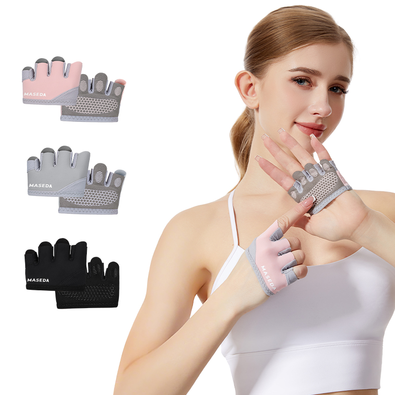Pair of Fitness Fingerless Glo - Pilates Is Yoga recension och pris