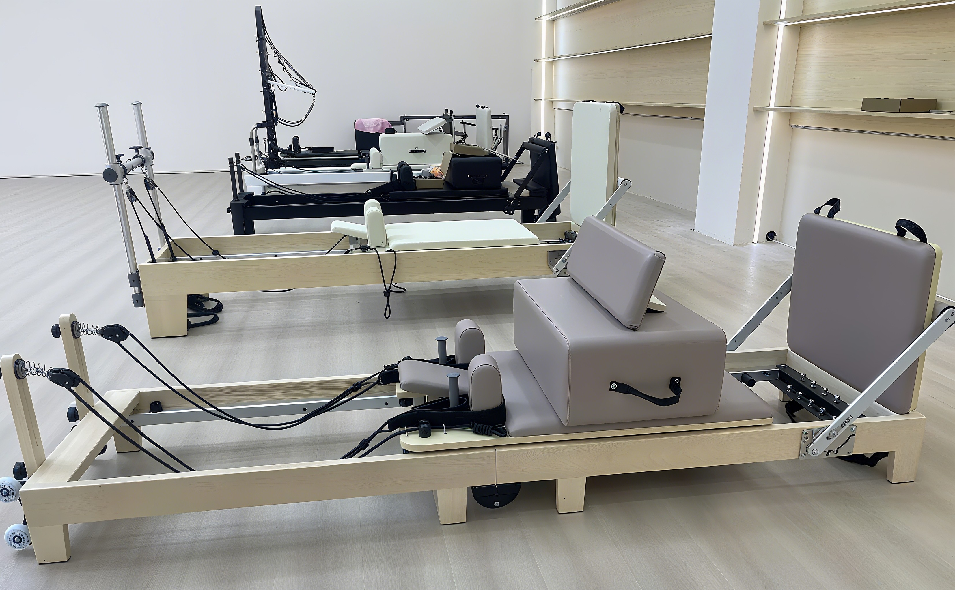 Foldable Maple Wood Pilates Re - Pilates & Yoga Elastic Band recension och pris