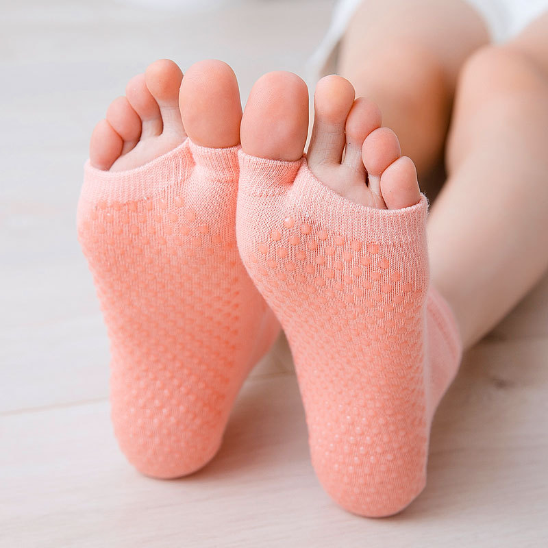 Non-Slip Split-Toe Yoga Socks  - Pilates Yoga Gym recension och pris