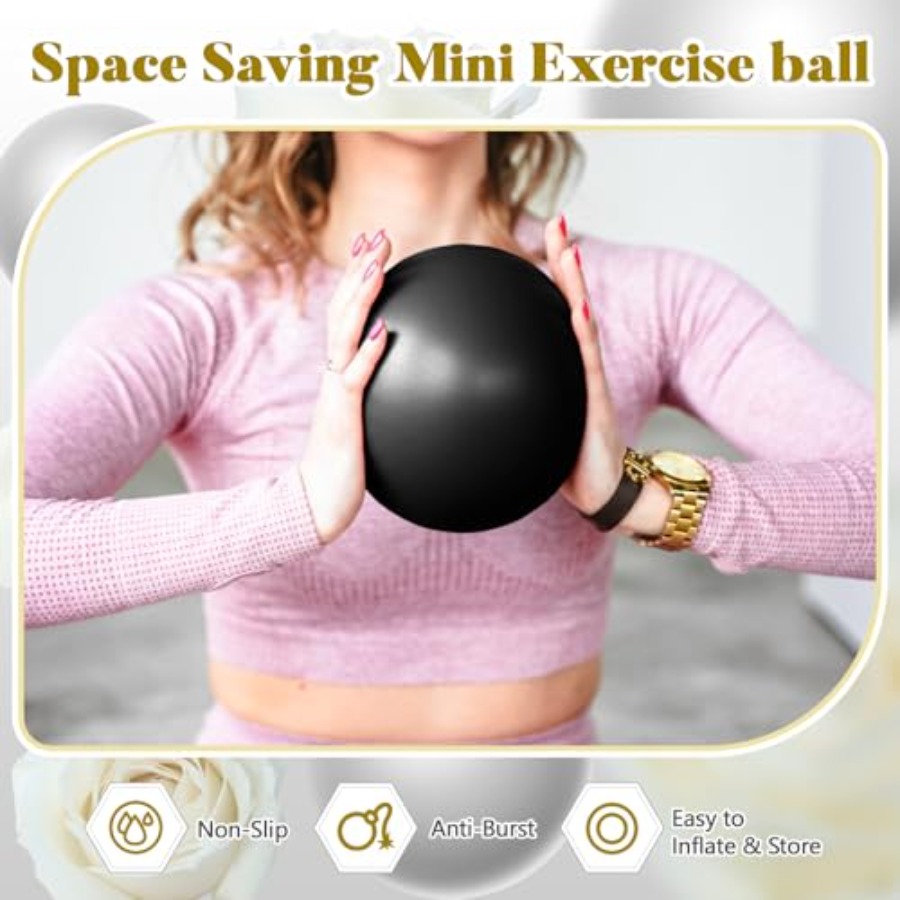 40 Pcs 9 Inch Exercise Pilates - Pilates Yoga Ball Exercises recension och pris