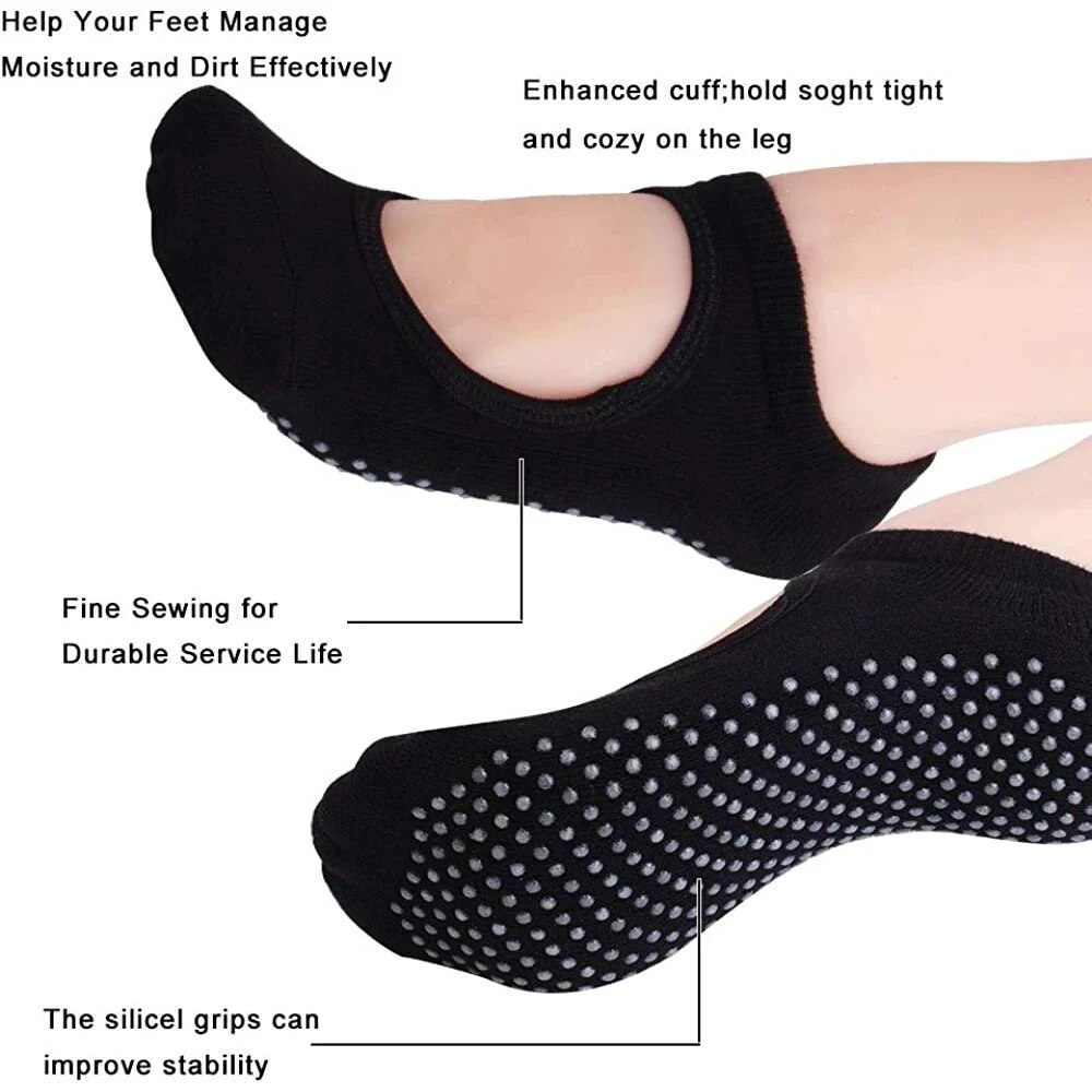 High Quality Women Yoga Socks  - Pilates Yoga Gym recension och pris