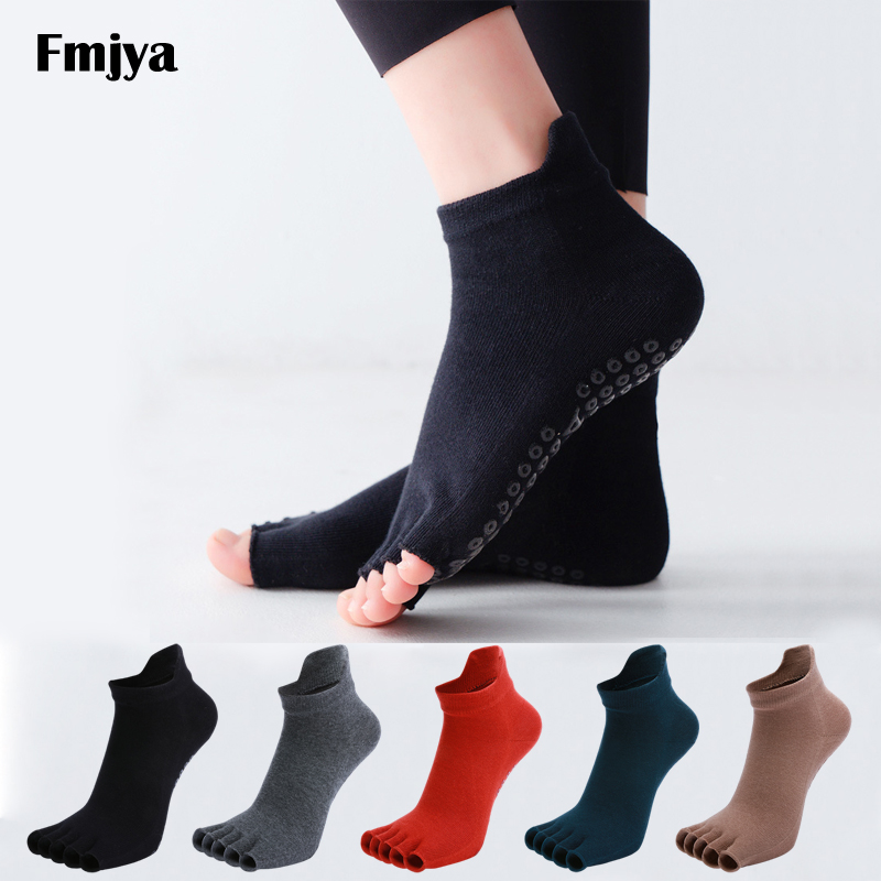 Yoga Socks Half Toe Anti-Slip  - Pilates Yoga Gym recension och pris