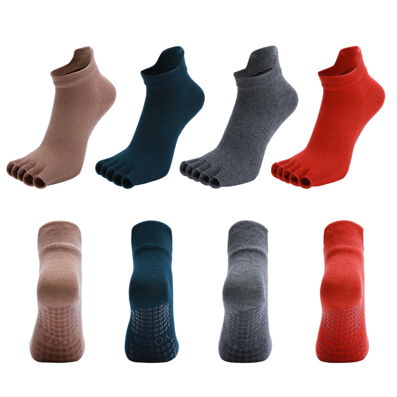 Yoga Socks Half Toe Anti-Slip  - Pilates Yoga Gym recension och pris