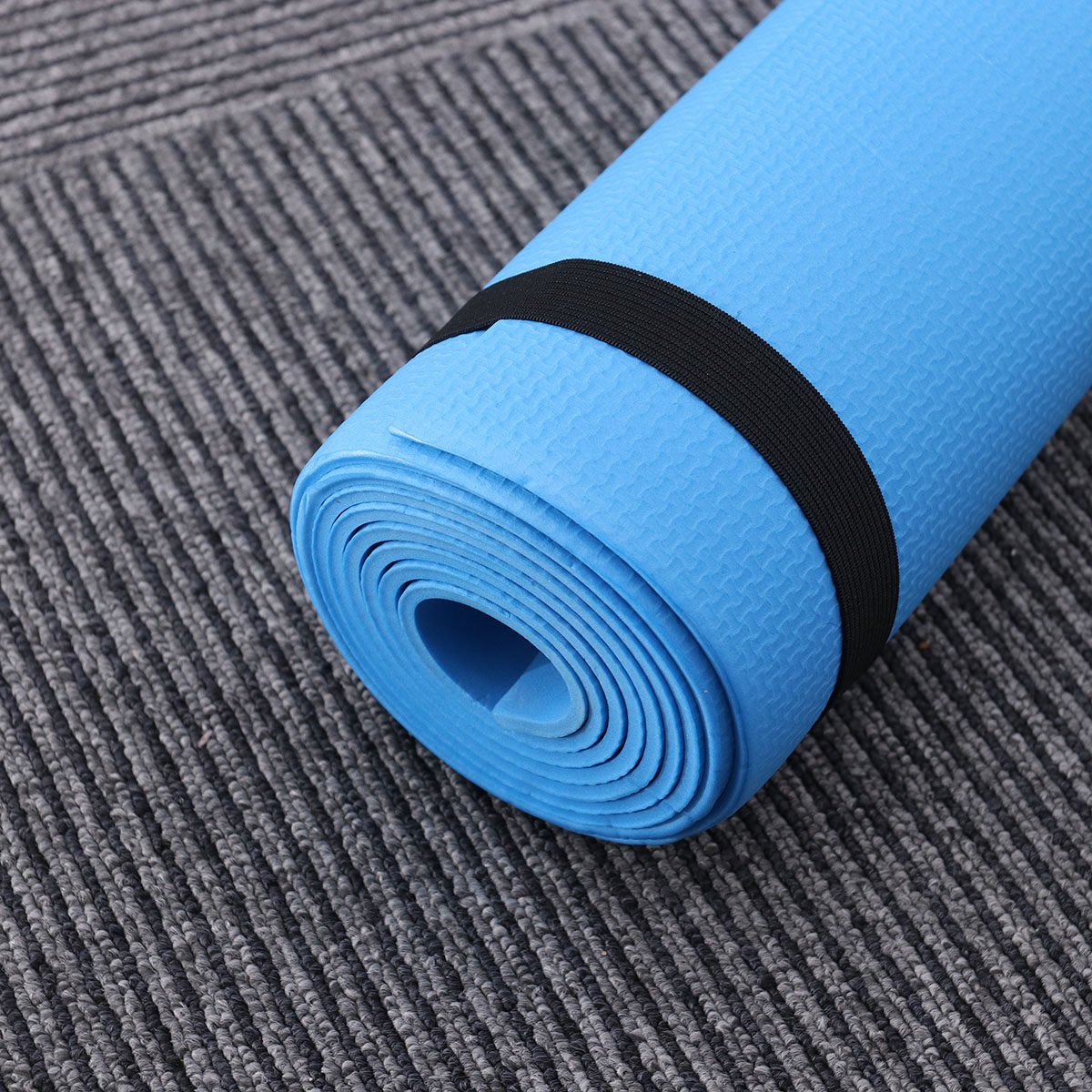 Anti-Slip Eva Yoga Mat Blue Po - Pilates Yoga Joint recension och pris