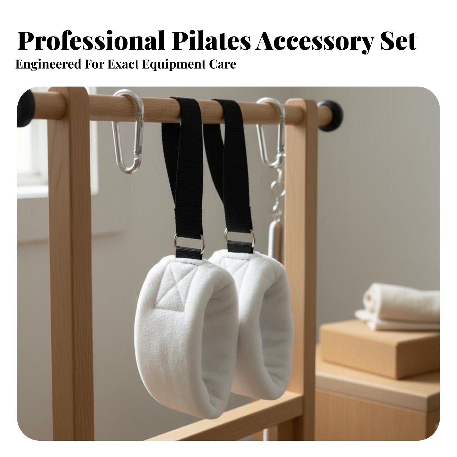 Pilates Reformer Ropes and Pul - Pilates & Yoga Elastic Band recension och pris