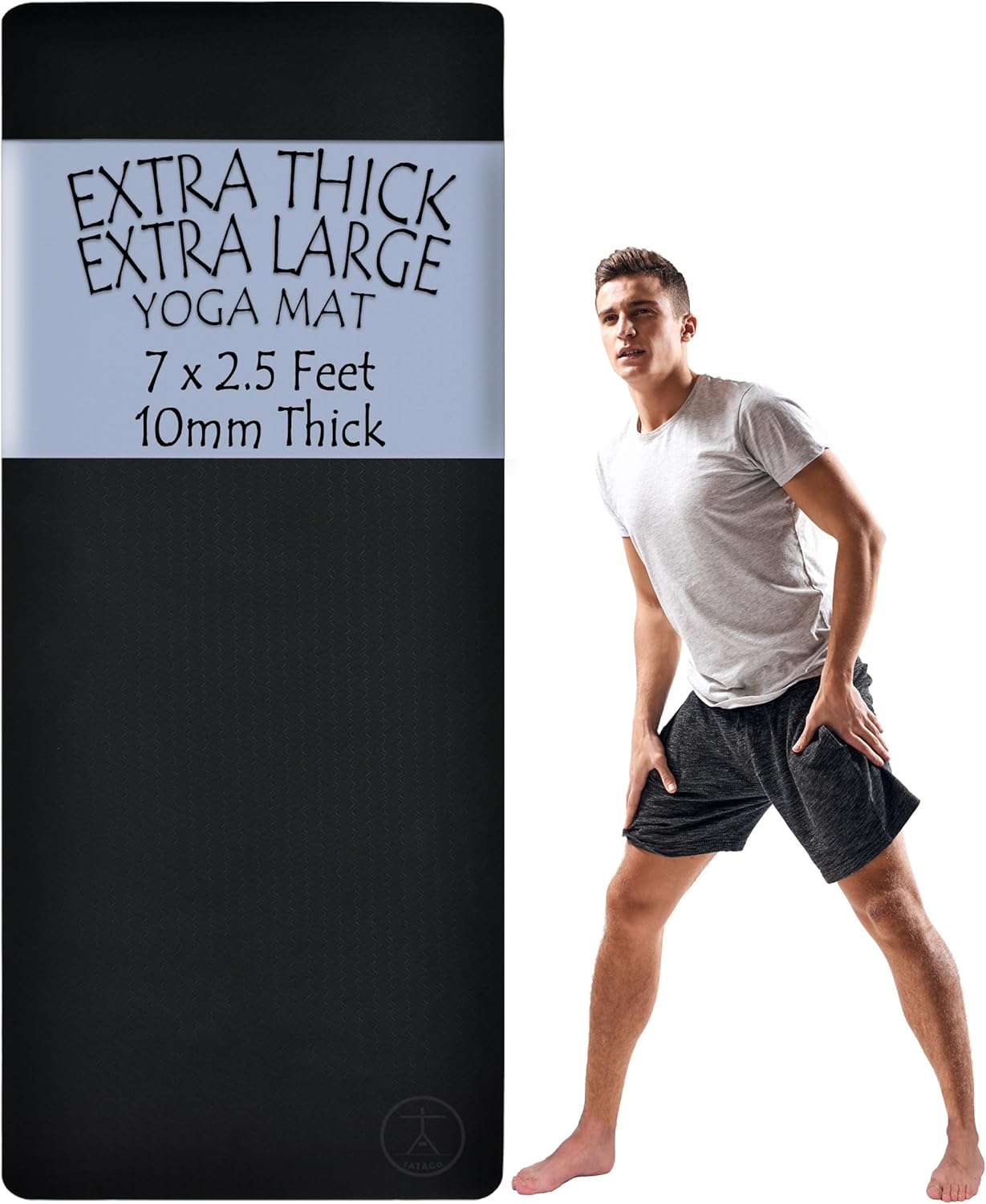 Extra Thick Yoga Mat 10mm XL 8 - Pilates Yoga Joint recension och pris