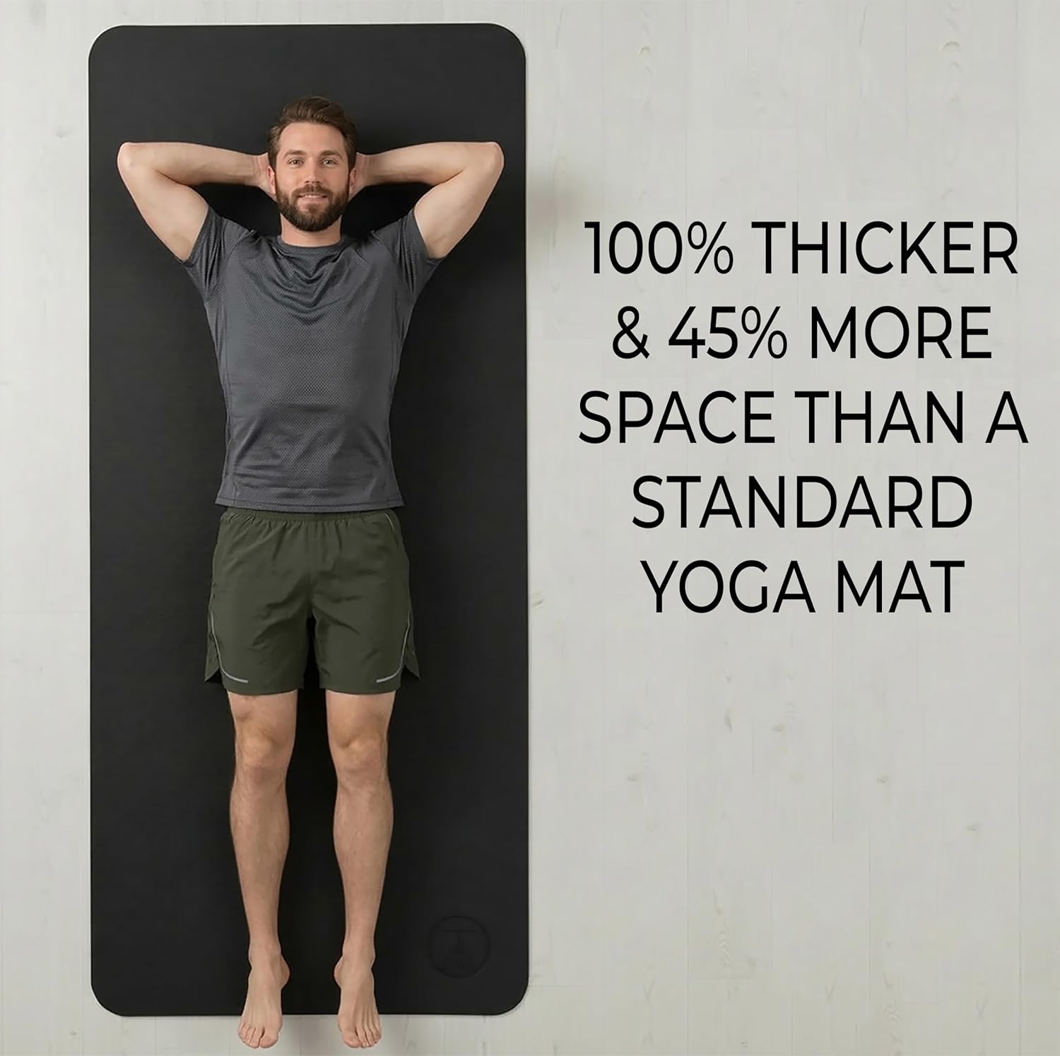Extra Thick Yoga Mat 10mm XL 8 - Pilates Yoga Joint recension och pris