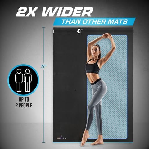 Extra Thick Non-Slip Yoga Mat  - Pilates Yoga Hot recension och pris