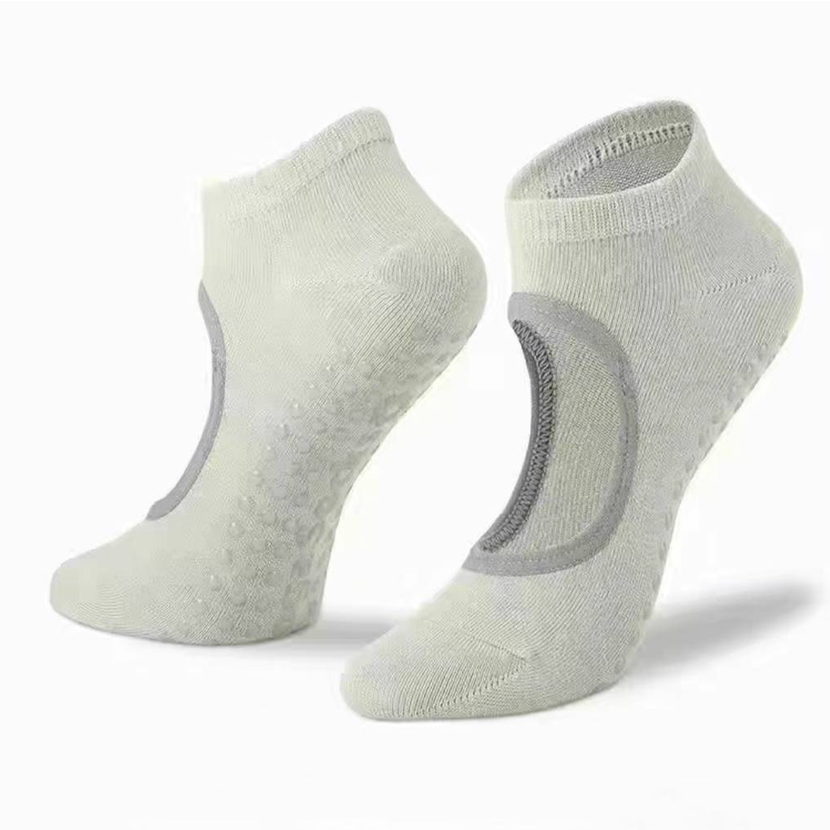 Non-Slip Yoga Socks for Women  - Pilates & Yoga Elastic Band recension och pris