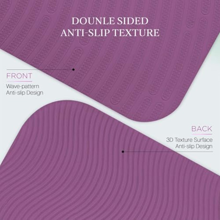 Extra Thick 12mm Exercise Mat  - Pilates Yoga Joint recension och pris
