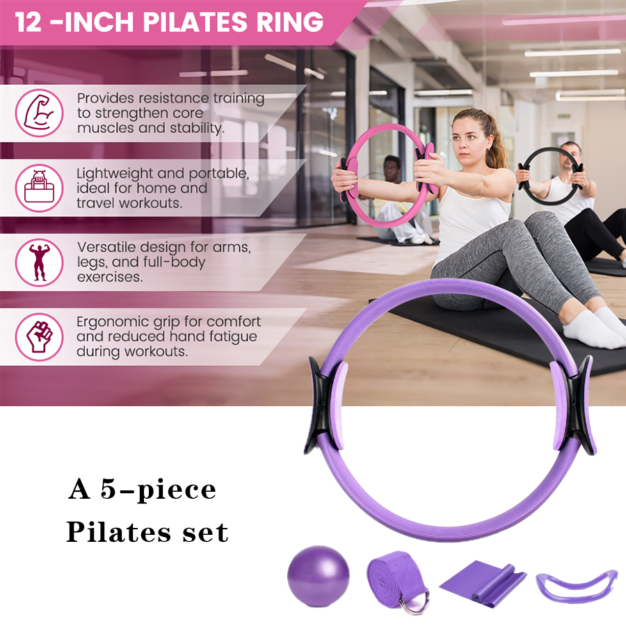 Customized LOGO 5-Piece Home G - Pilates Yoga Ball Exercises recension och pris