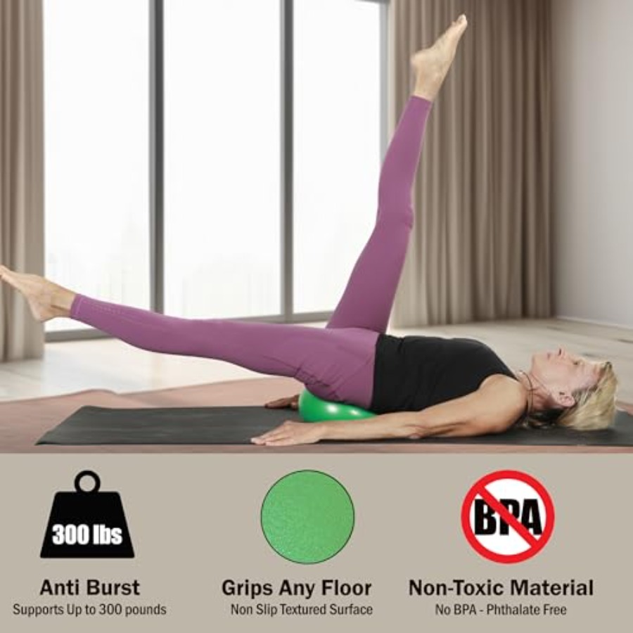 Official Studio Pack Set of 12 - Pilates Yoga Ball Exercises recension och pris
