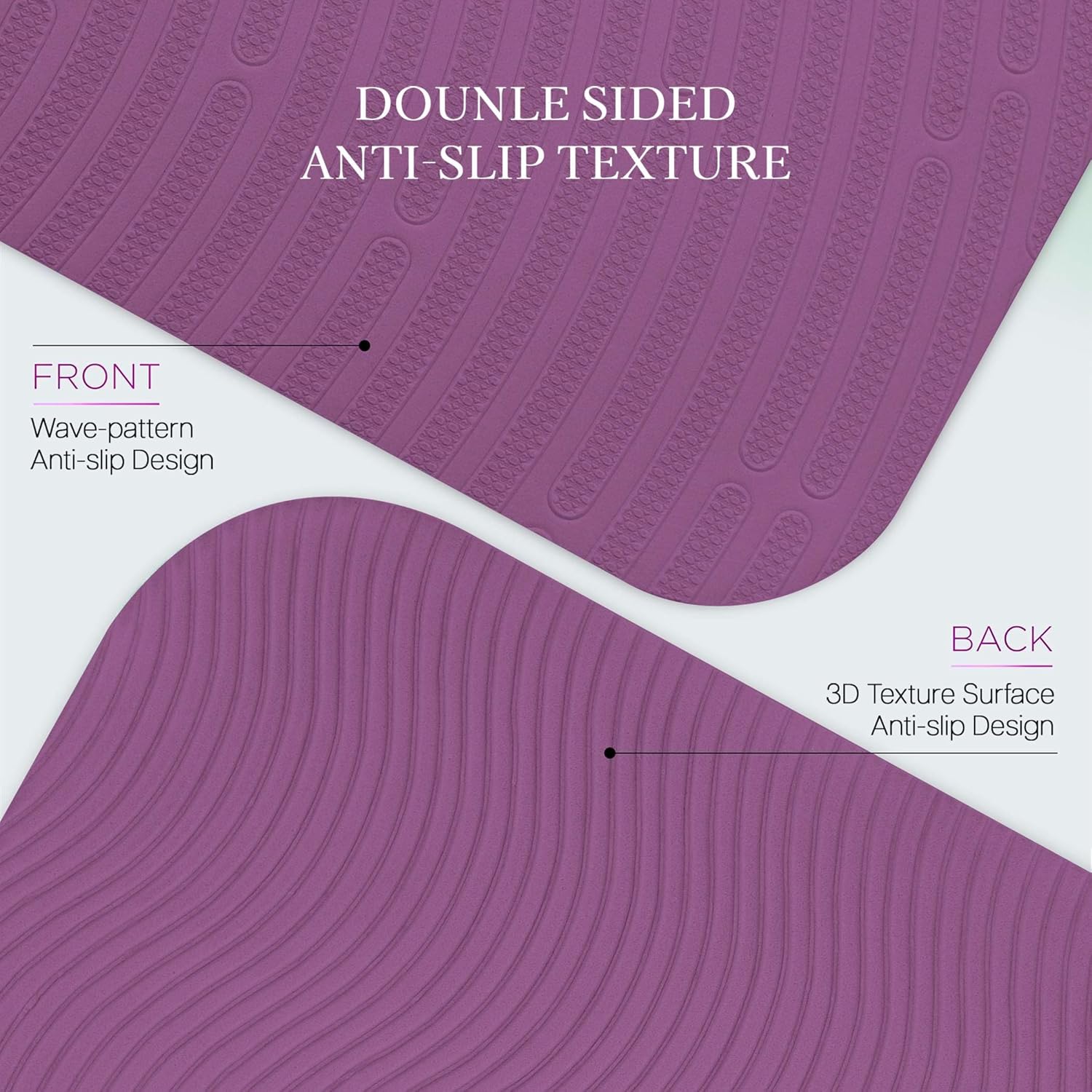 12mm Extra Thick Exercise Mat  - Pilates Yoga Joint recension och pris