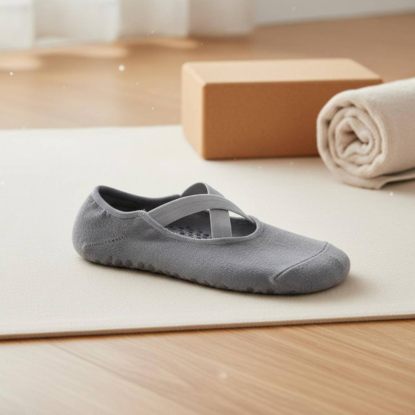 Non Slip Fitness Socks Breatha - Pilates Yoga Studio recension och pris