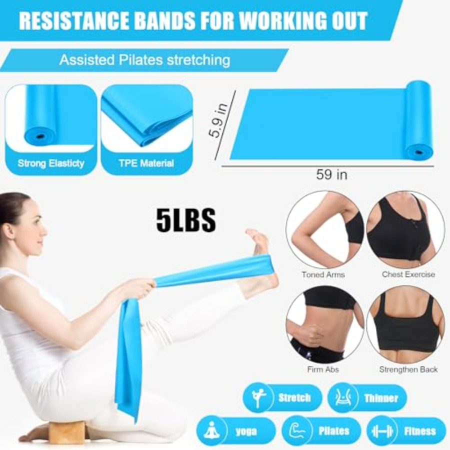 10 Pcs Pilates Ring Blocks Set - Pilates Yoga Circle recension och pris