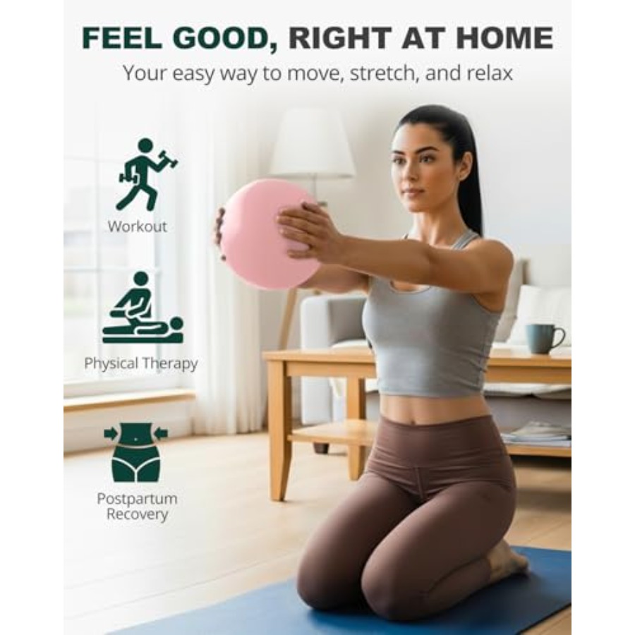 9-Inch Pilates Ball, Small Exe - Pilates Yoga Ball Exercises recension och pris