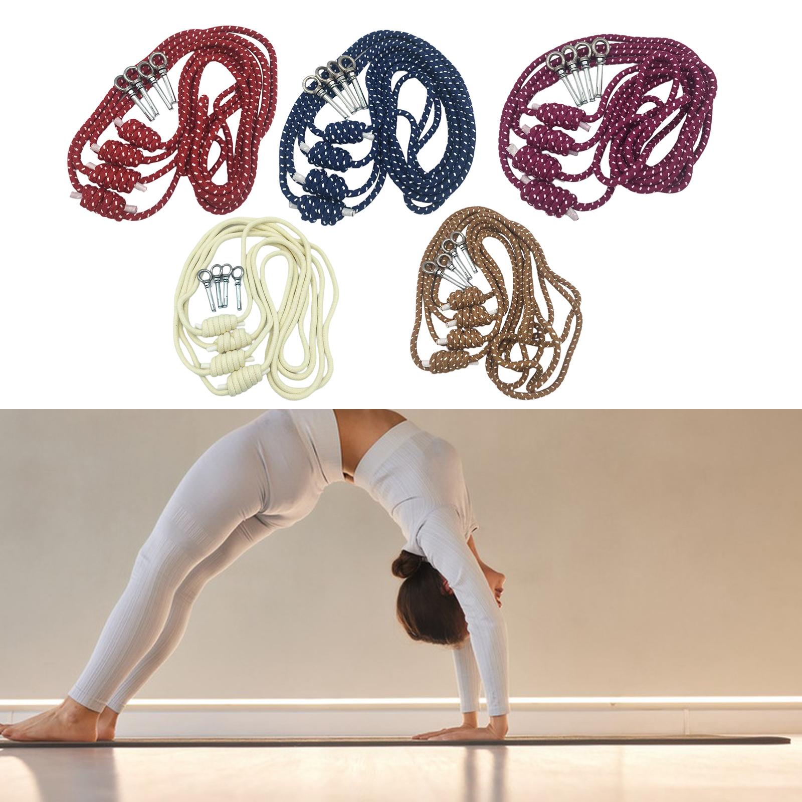 Adjustable Cotton Yoga Wall Ro - Pilates Yoga Studio recension och pris
