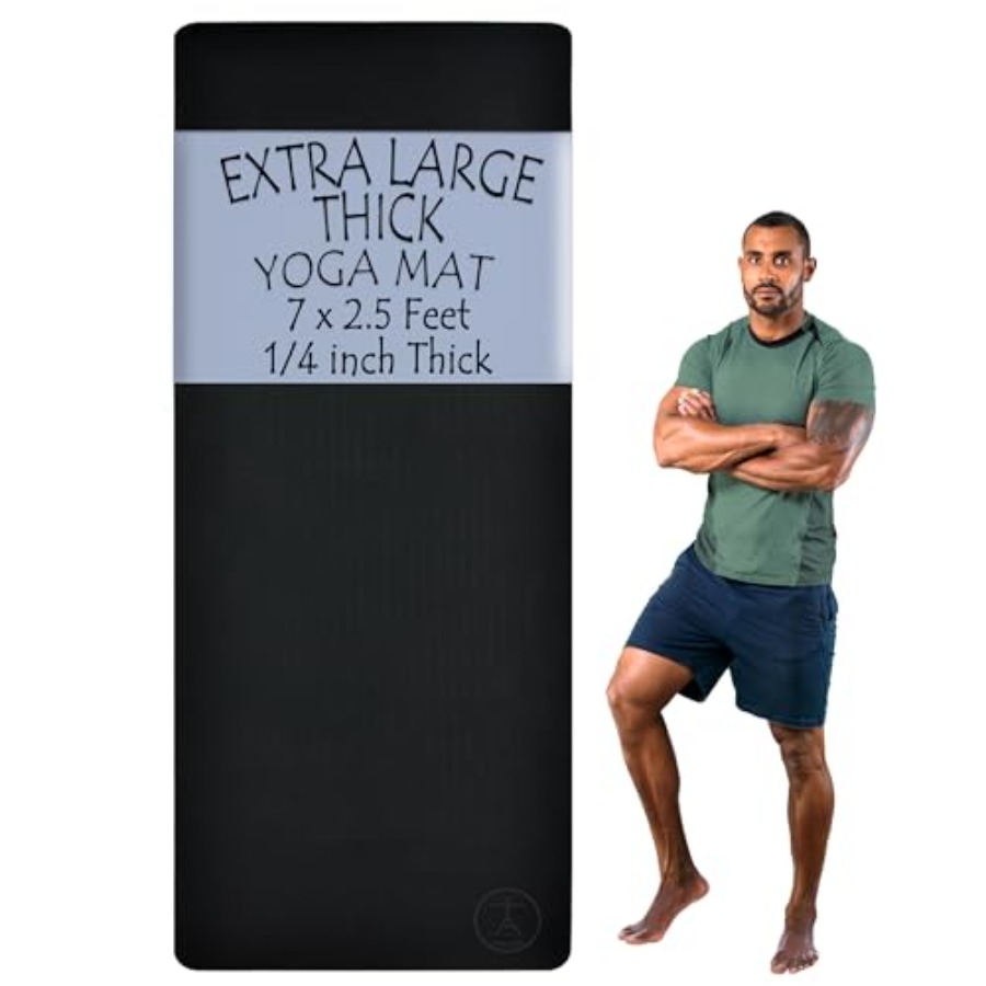 Extra Thick Yoga Mat Wide XL 1 - Pilates Yoga Joint recension och pris