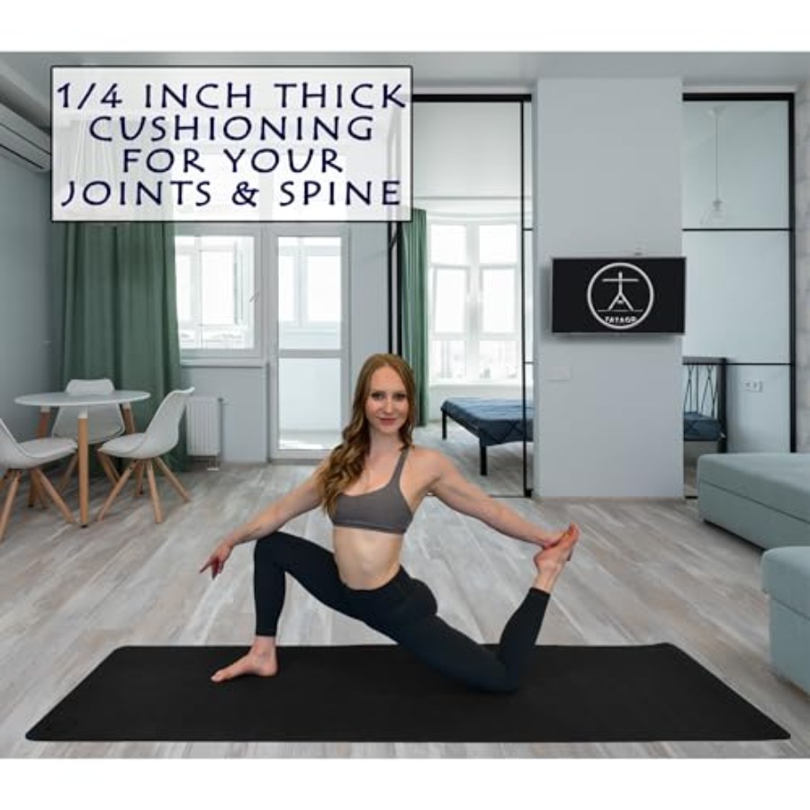 Extra Thick Yoga Mat Wide XL 1 - Pilates Yoga Joint recension och pris