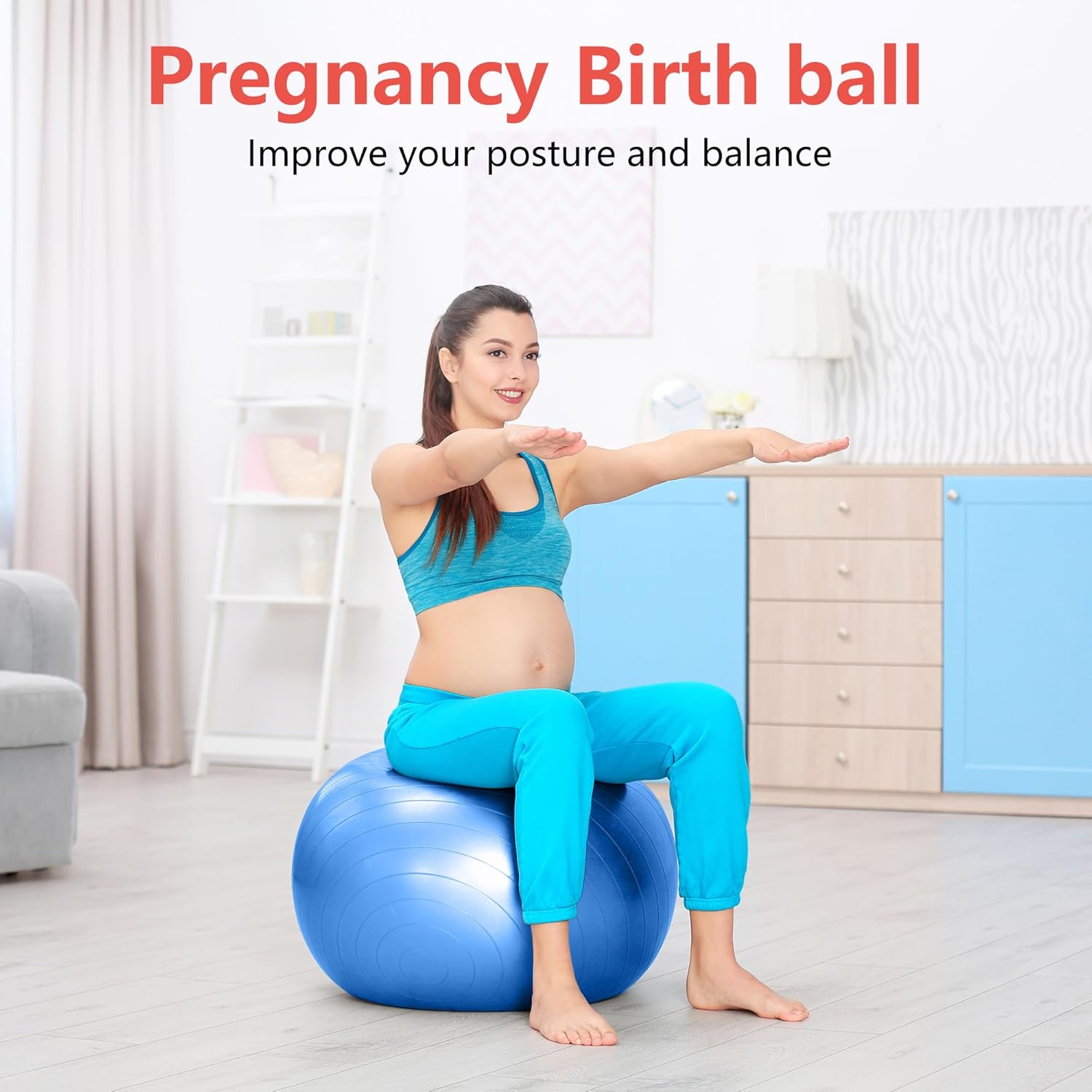 Exercise Ball for Balance, Sta - Pilates Yoga Ball Exercises recension och pris
