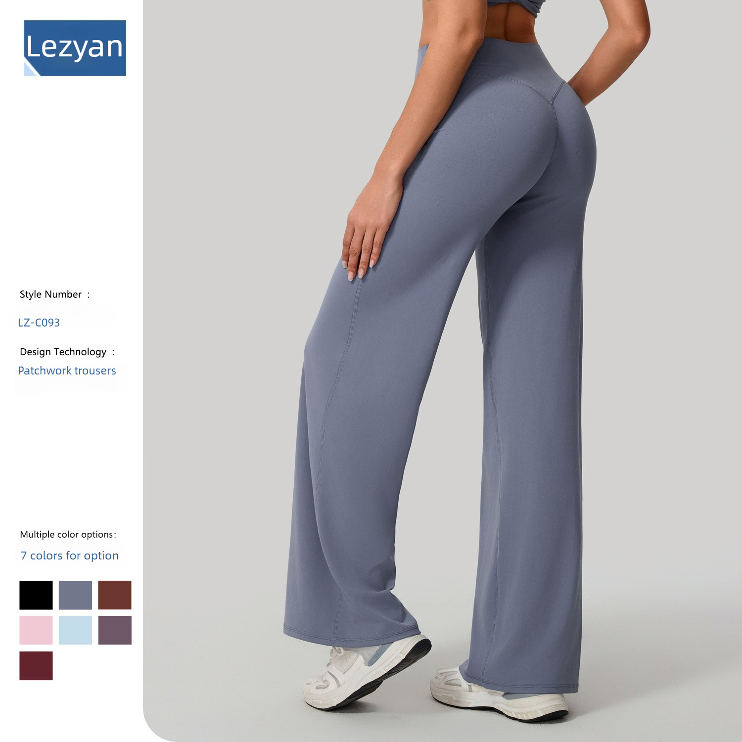 Lezyan Loose Soft Yoga Wide Le - Pilates Yoga Gym recension och pris