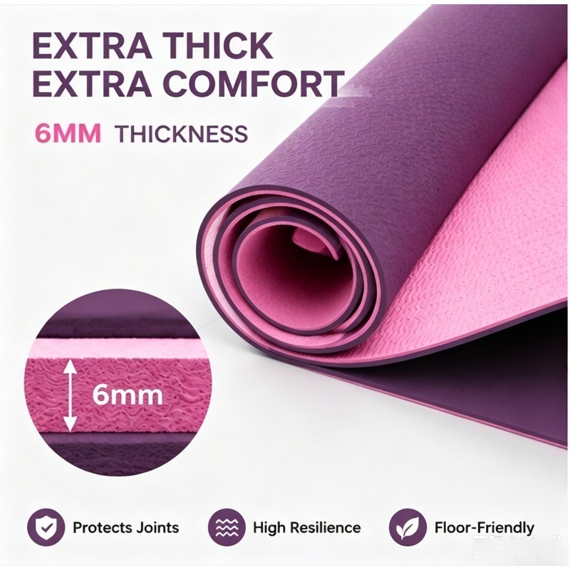 Yoga Mats Anti-slip Sport Fitn - Pilates Is Yoga recension och pris